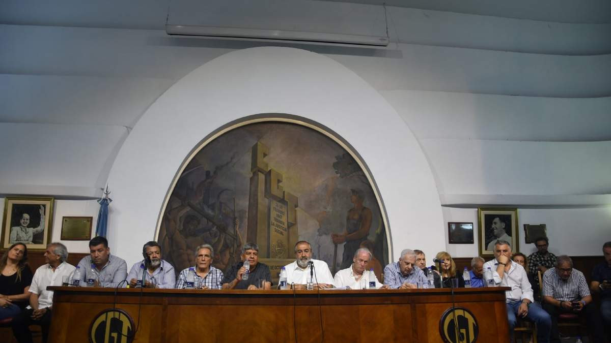 La CGT convocó a mantener la unidad para defender sus derechos. Fuente: (Twitter)