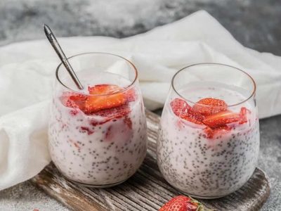 Postre de chía y frutillas: sin harina y sin azúcar, la receta ideal para un antojo dulce y muy saludable