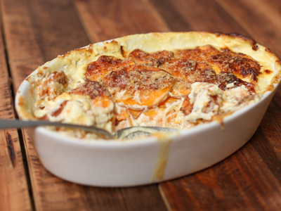 Con una batata o boniato, hacé esta receta que te va a salvar el almuerzo o la cena