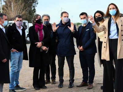 Qué obras anunciaron para Neuquén los secretarios Darío Martínez y Martín Gill
