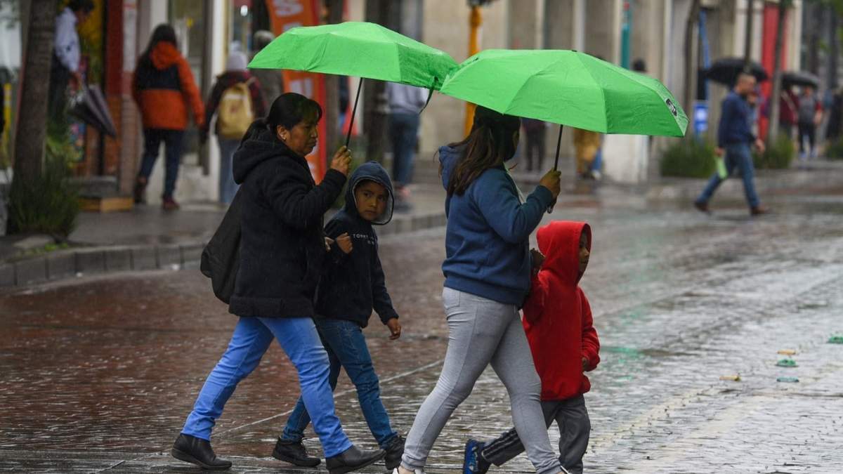 Otro fin de semana de lluvias