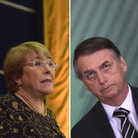 Bachelet advierte reducción del espacio democrático en Brasil; Bolsonaro le pide no entrometerse