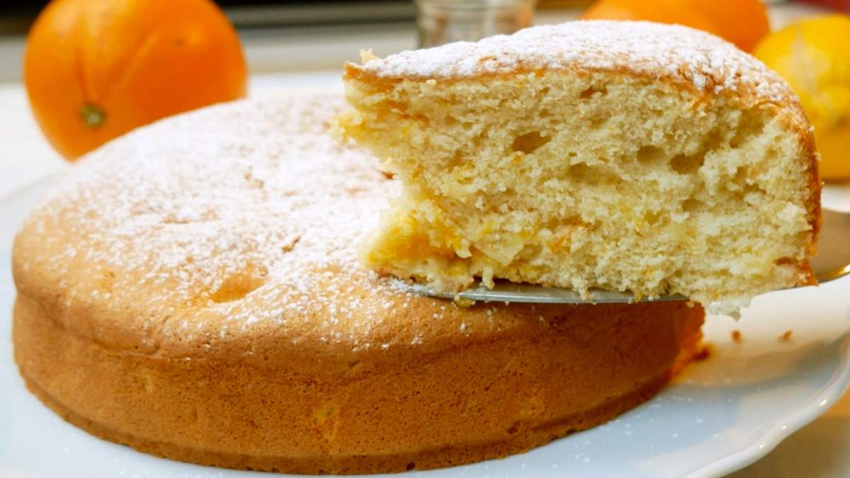 Torta de naranja. Fuente: (Instagram)