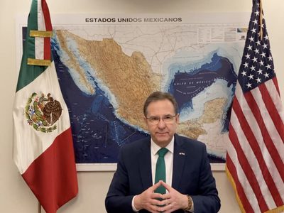 “Soy un soldado de México”: Esteban Moctezuma asegura que seguirá como embajador en EU (Video)