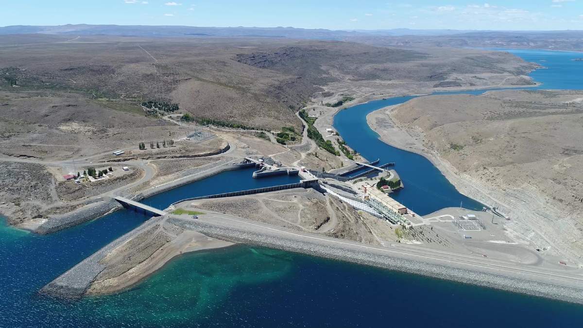 Represa de Alicurá.