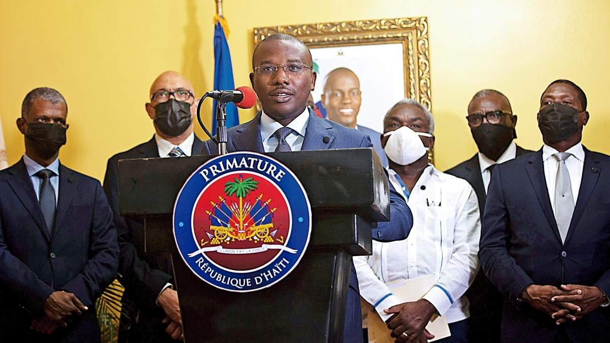 El primer ministro haitiano, Claude Joseph