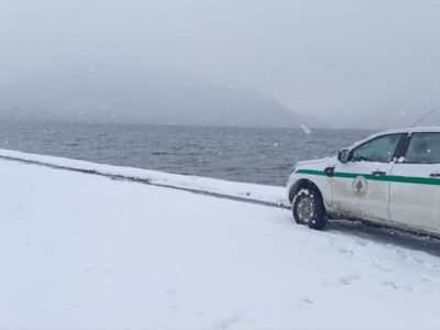 Por el temporal permanecerán cerrados los caminos en el Parque Nacional Nahuel Huapi