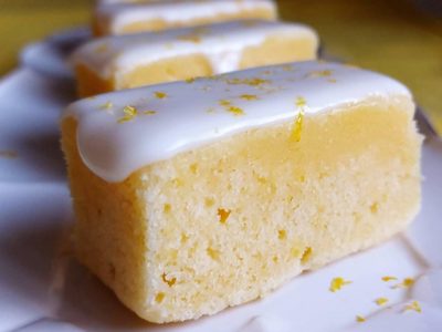 Brownies de limón con solo 2 huevos: poné la pava y tentate con esta receta súper fácil de hacer