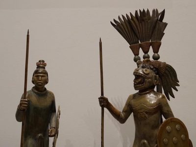 "Visiones plásticas de Tenochtitlán" en el Museo de la Ciudad, coexistencia entre pasado y presente