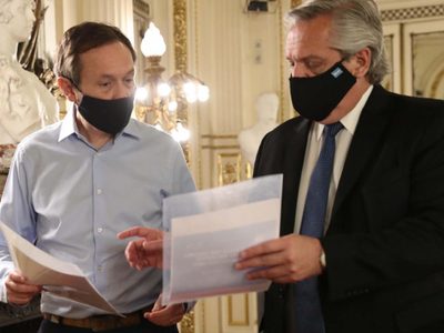 Hisoparon a Alberto Fernández por un funcionario que dio positivo en coronavirus