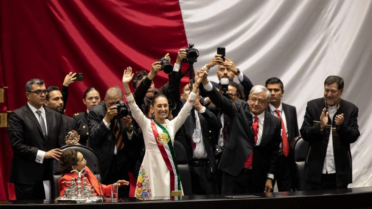 Sheinbaum. Toma de protesta
