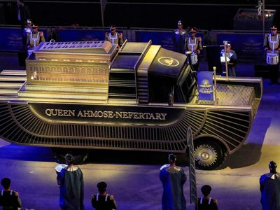 Desfile histórico: los reyes del Antiguo Egipto pasearon por las calles de El Cairo