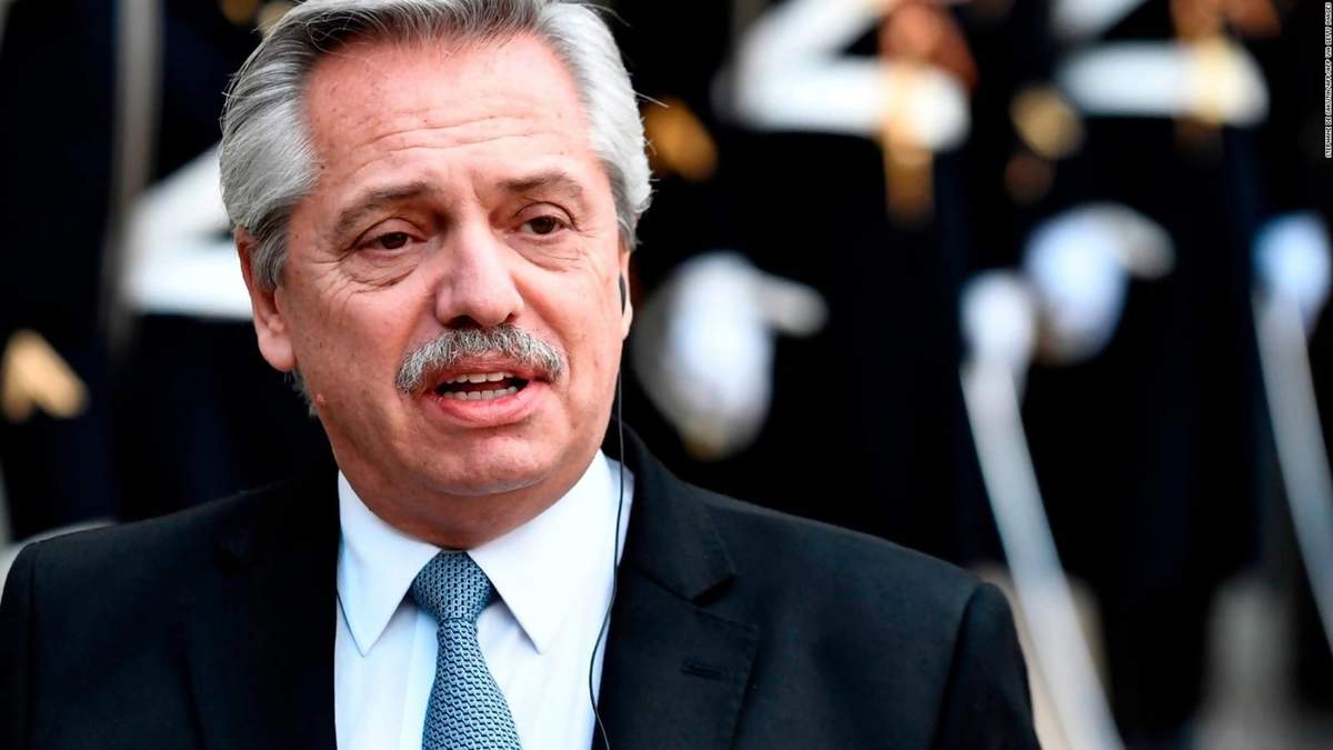 Presidente Alberto Fernández. Fuente: (Twitter)