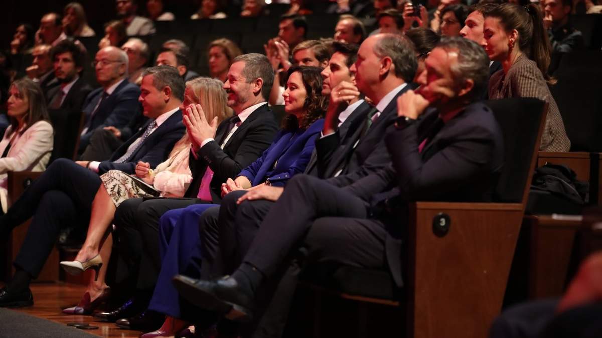 Isabel Díaz Ayuso asiste a la presentación del Ballet Español en El Escorial este lunes