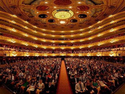 El particular detalle que acompañó a la reapertura del Teatro Liceo