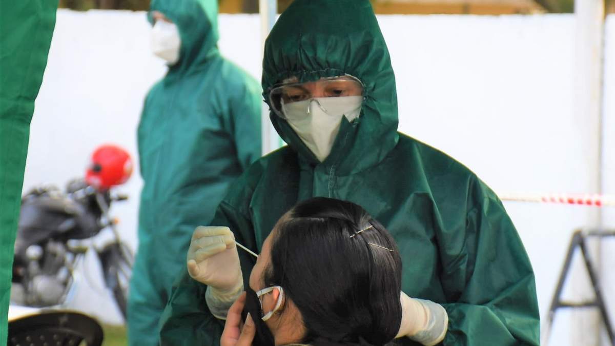 Control sanitario. Fuente: (Twitter)