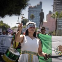 Miles de trabajadores del Poder Judicial salen a las calles en el país contra la reforma de AMLO