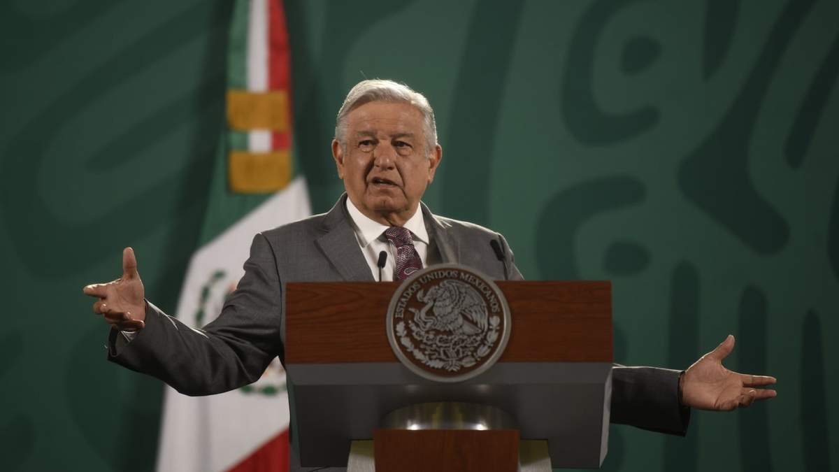 El presidente López Obrador