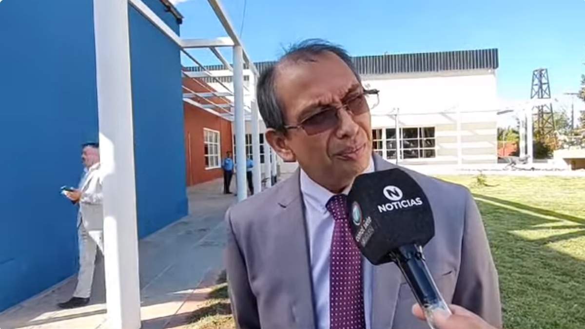 Gustavo Suárez, exintendente de Plaza Huincul. Fuente: (La Voz del Neuquén)