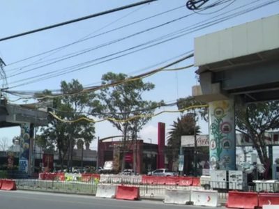 Retiran de la Av. Tláhuac las losas del tramo siniestrado en la Línea 12