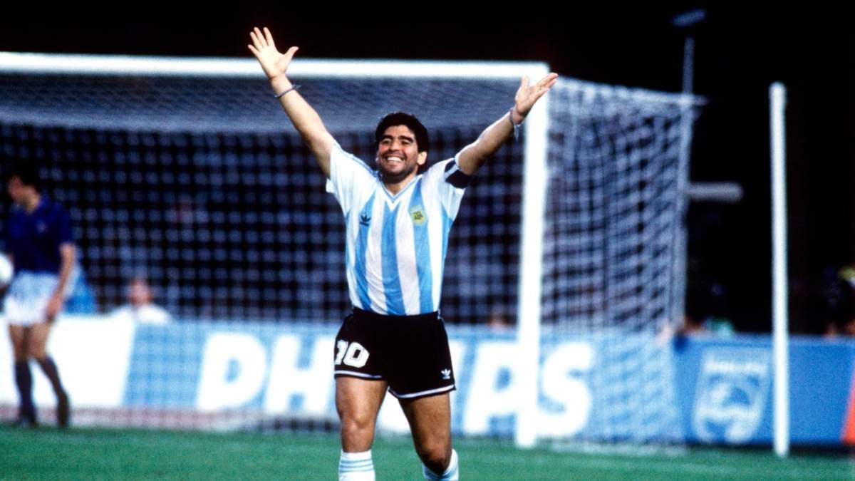 Diego Armando Maradona. Fuente: (Twitter)