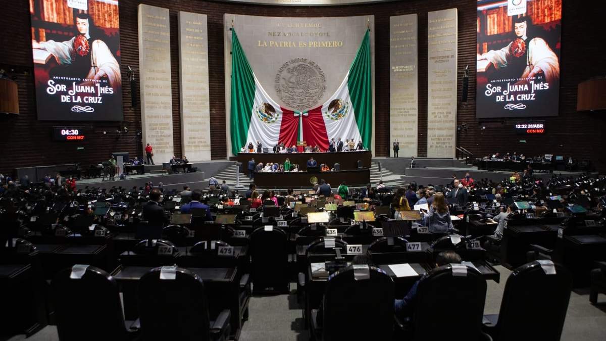 Sesión en la Cámara de Diputados