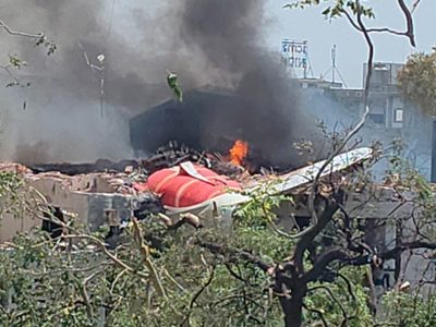 Tragedia aérea en India: se estrelló un avión con 242 pasajeros