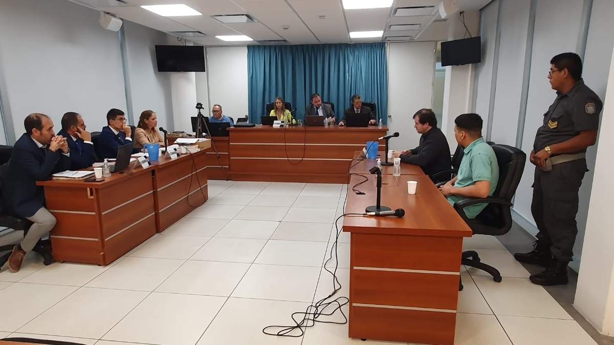 Audiencia por el crimen de Alan Ribeiro. Fuente: (Javier Manzano)