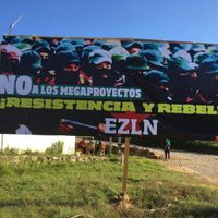 Por colocar letreros contra megaproyectos, retienen a zapatistas durante 24 horas
