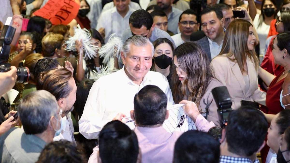 Adán Augusto López estuvo este miércoles en Ciudad Juárez