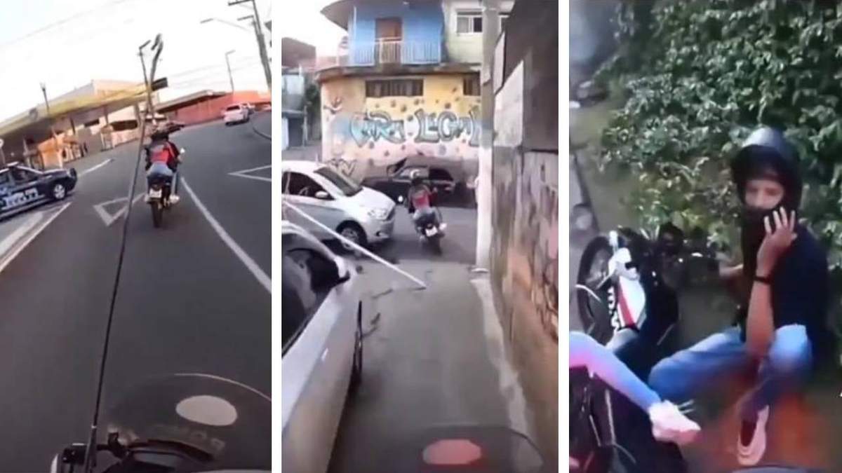 Persecución policiaca por calles de Brasil se hizo viral