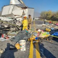 Choque en carretera Victoria–Monterrey deja ocho muertos