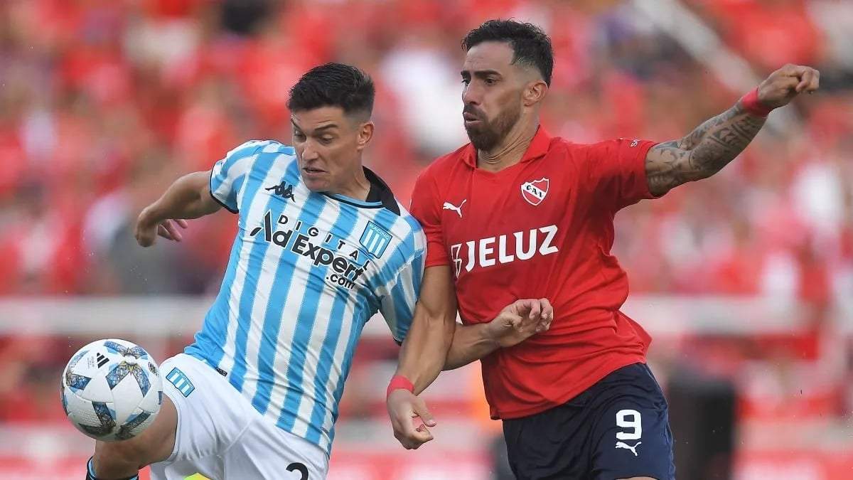 Racing e Independiente Fuente: (Twitter)