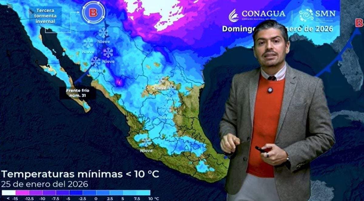 Fabián Vázquez Romaña, coordinador general del Servicio Meteorológico Nacional