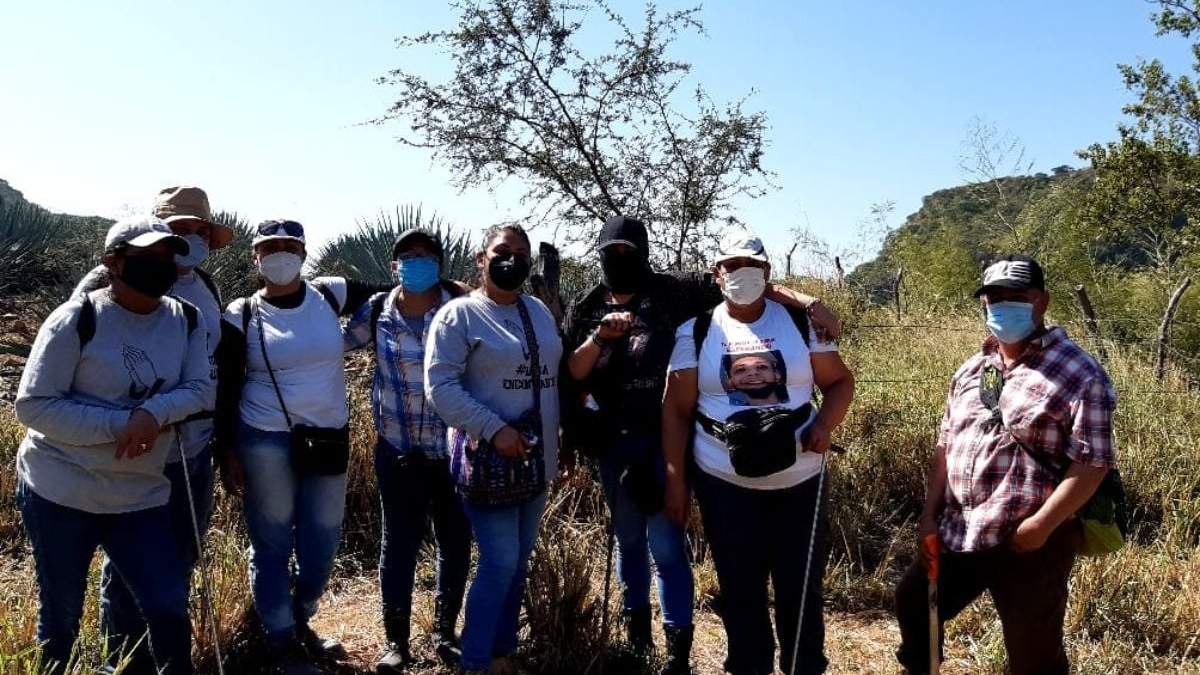 Integrantes de la Red Desaparecidos en Colima
