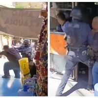 Policías de Guerrero golpean y amagan a comerciantes en Chilpancingo (Video)