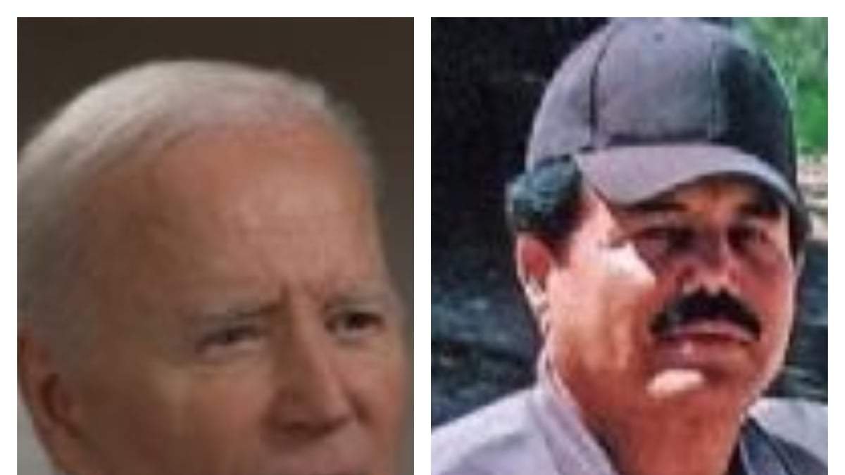 Joe Biden y El Mayo Zambada