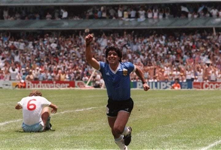 El partido contra Inglaterra en el Estadio Azteca