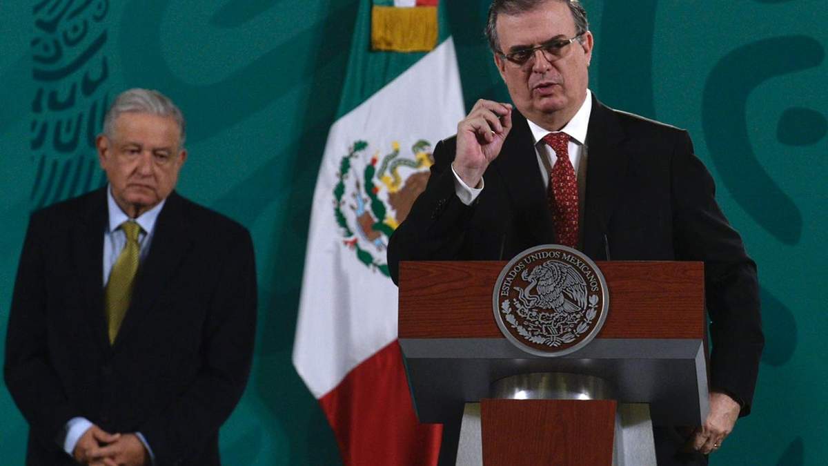 El canciller Marcelo Ebrard