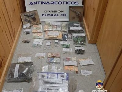 La policía de Neuquén desbarató una banda narco que operaba en Cutral Co y Plaza Huincul