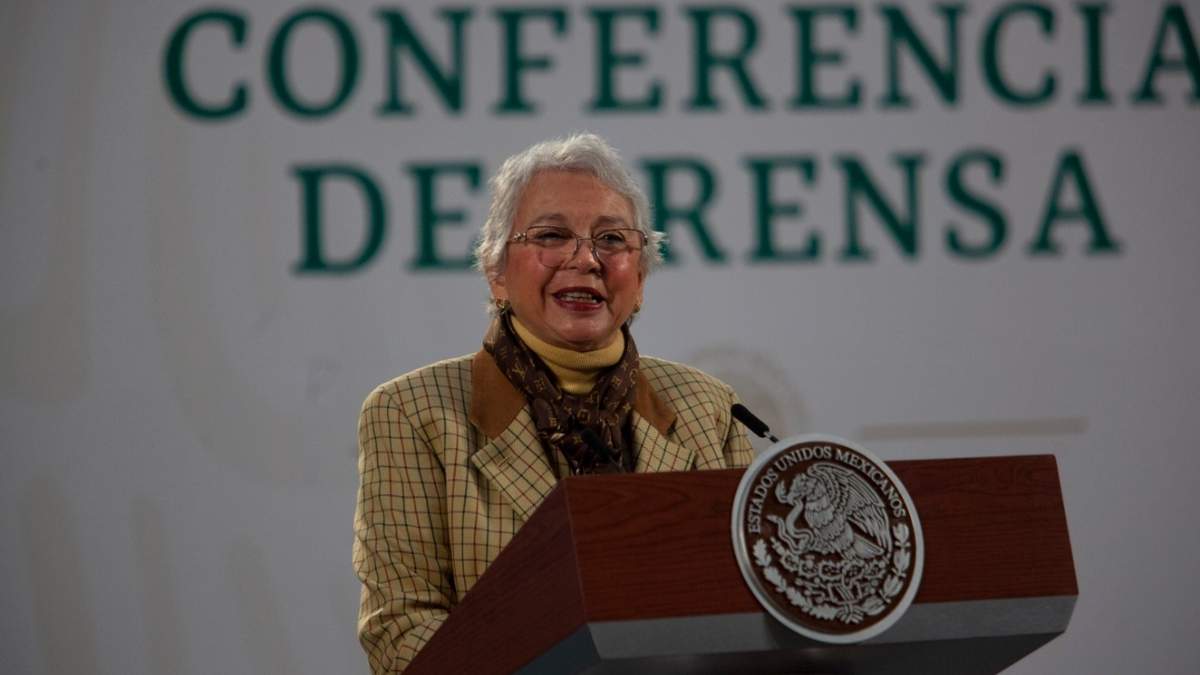 La secretaria de Gobernación, Olga Sánchez Cordero
