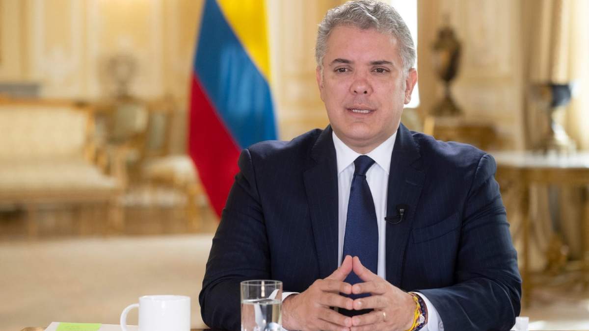 Iván Duque, presidente constitucional de Colombia. Fuente: (Twitter)