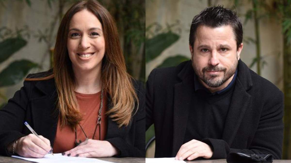Lo candidatos Vidal y Tetaz acusados de incumplir la veda. Fuente: (Twitter)