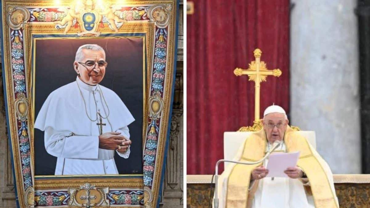 Juan Pablo I y el Papa Francisco