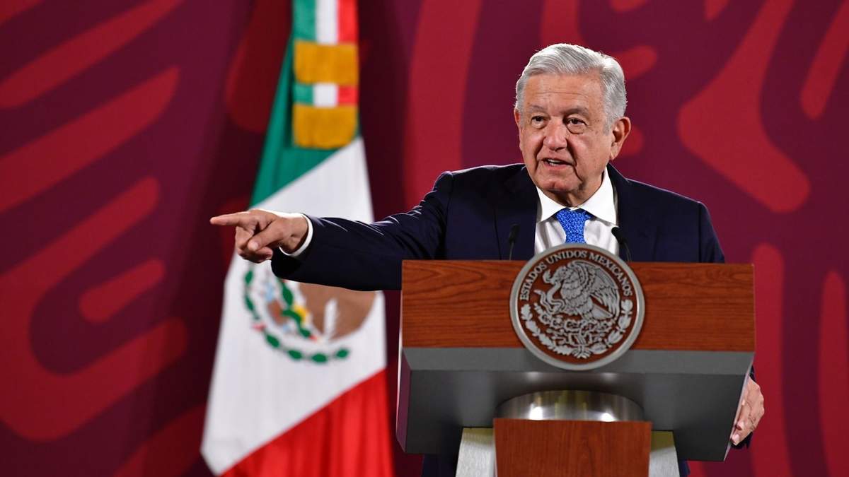 Presidente de México en su conferencia del 23 de septiembre de 2022