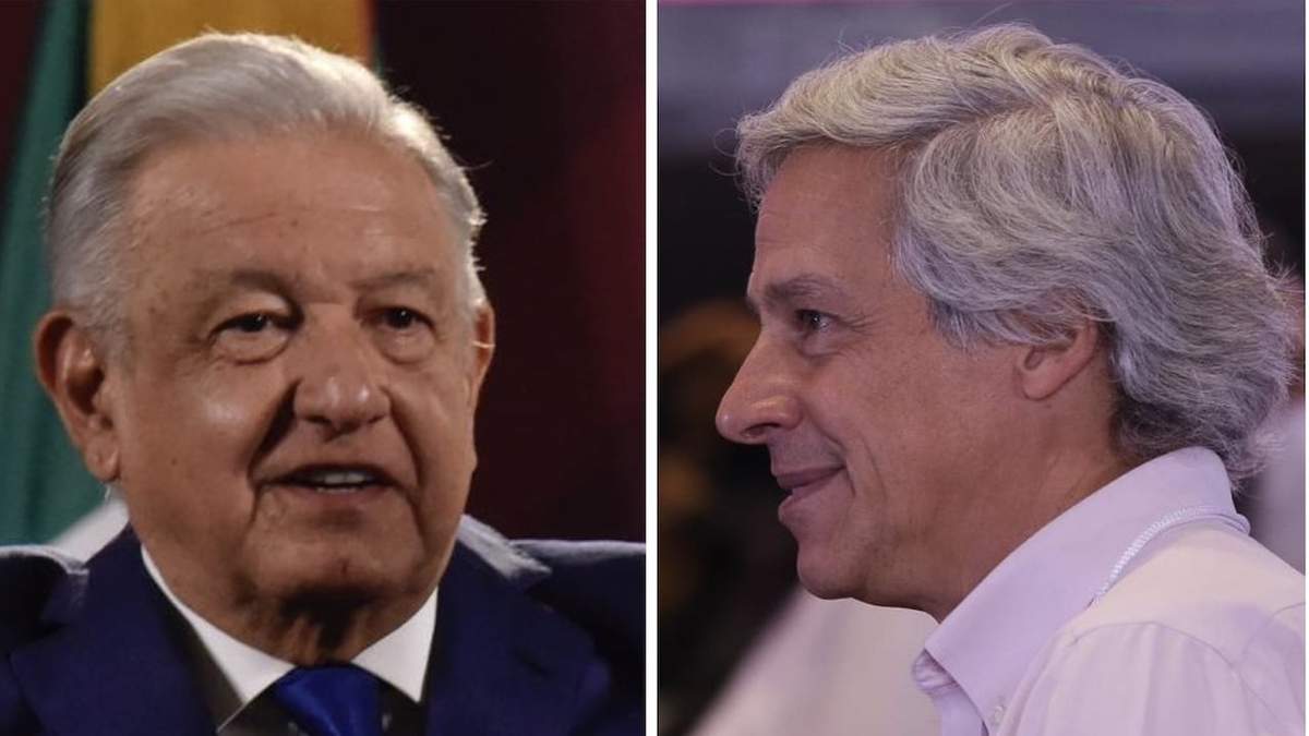 López Obrador y Claudio X. González
