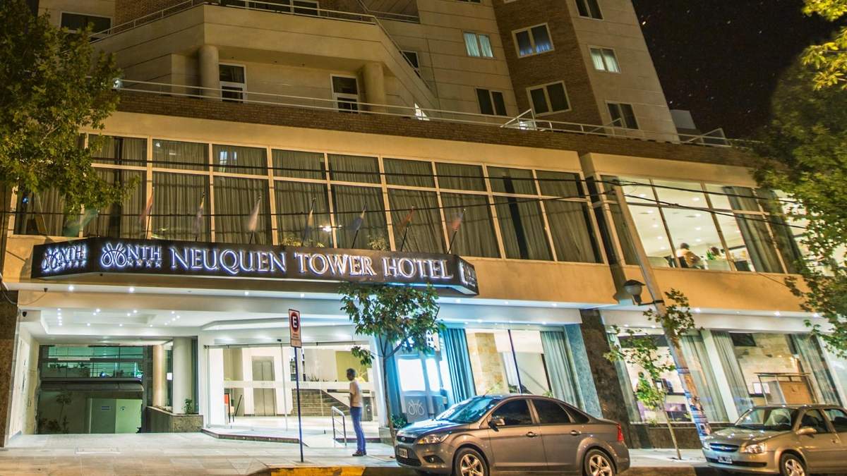 Hoteles de Neuquén Capital. Fuente: (Twitter)