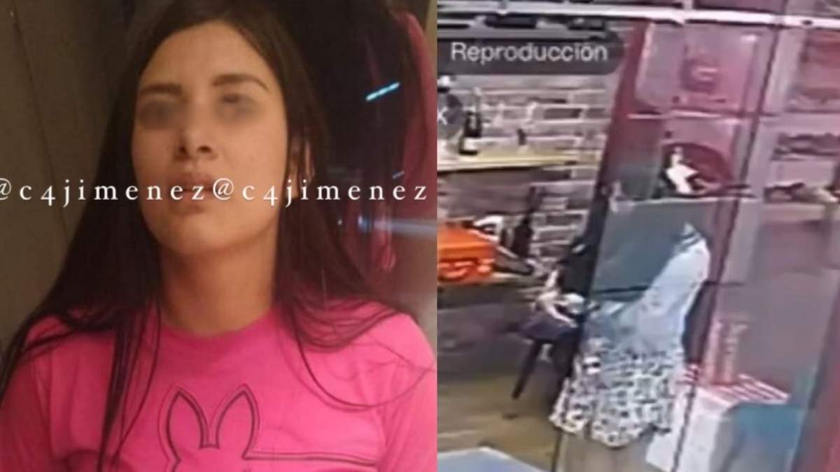 Detienen a una joven de 18 años con antecedentes por robo; es acusada de sustraer unos tenis de colección de Nike y Louis Vuitton, valuados en más de 1 millón de pesos.