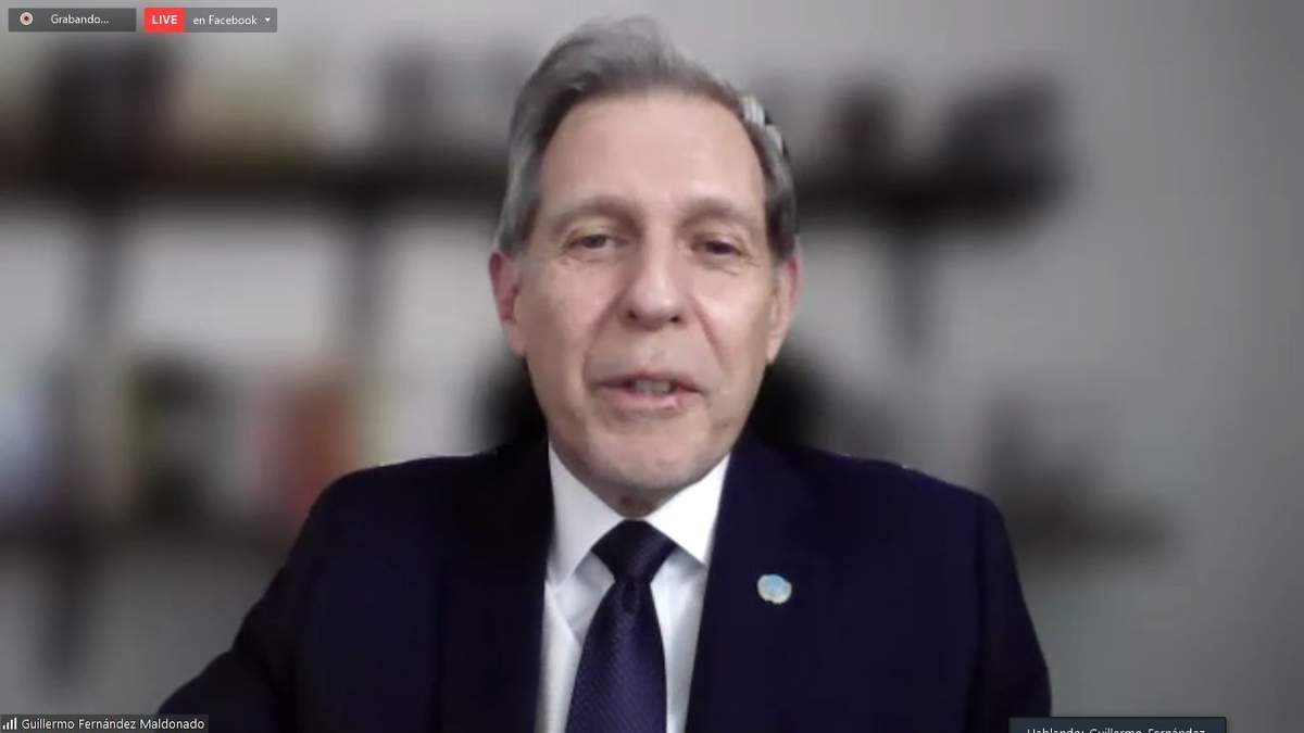El representante de ONU-DH en México, Guillermo Fernández-Maldonado