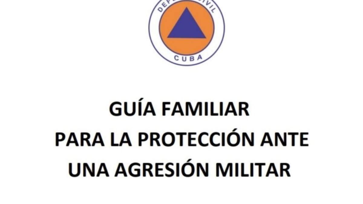 Manual para la protección ante una agresión militar publicado por las autoridades cubanas